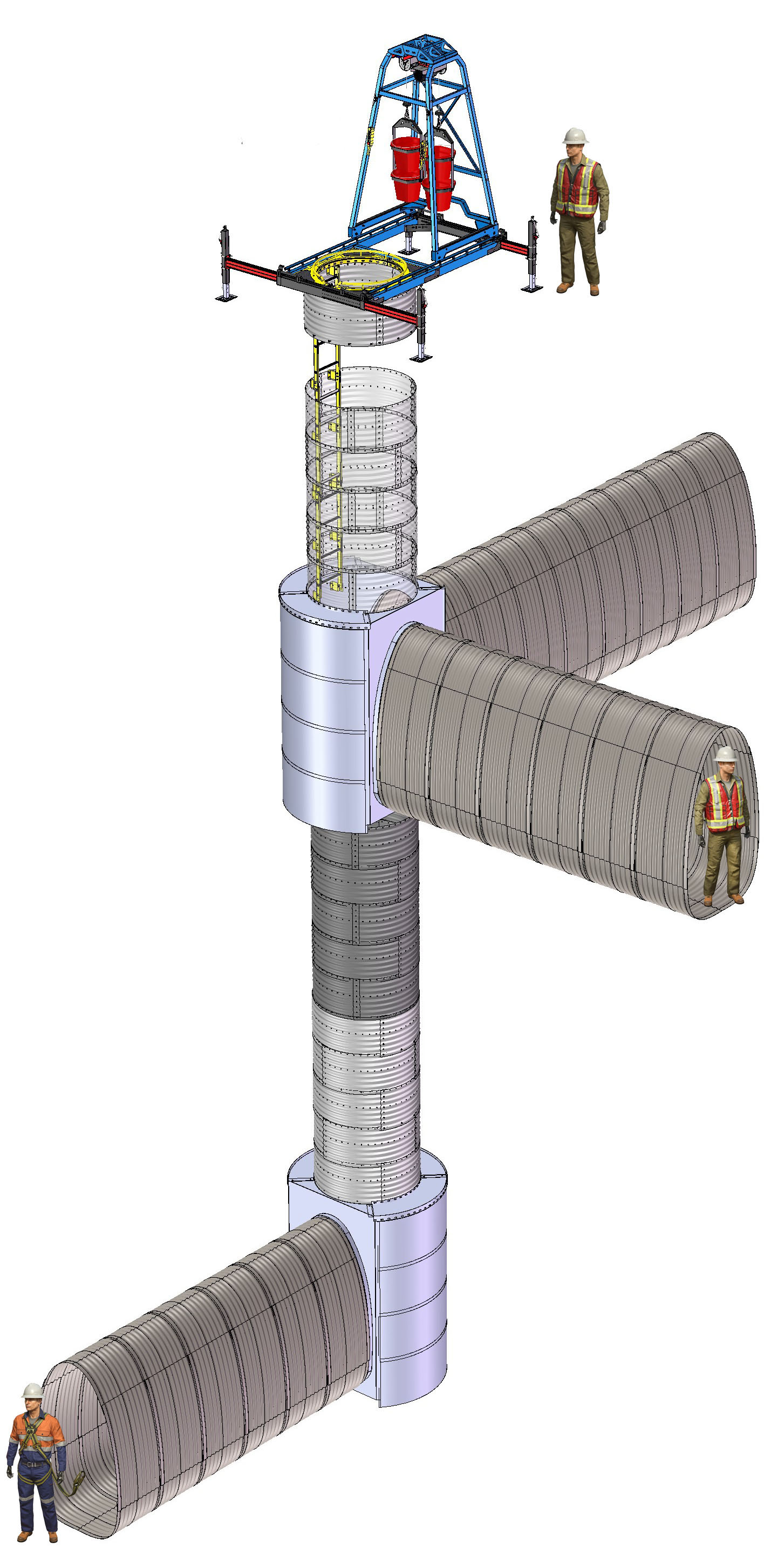 stepring applications excavation of pier foundations, well excavation, point repair for utilities, pinpoint archeology